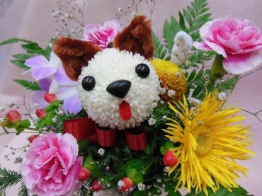 愛犬もアニマルアレンジ｜「花の丘　カウベル」　（愛知県長久手市の花キューピット加盟店 花屋）のブログ