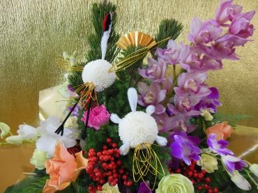 鶴と亀で御祝｜「花の丘　カウベル」　（愛知県長久手市の花キューピット加盟店 花屋）のブログ