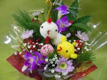 酉年のお花｜「花の丘　カウベル」　（愛知県長久手市の花キューピット加盟店 花屋）のブログ