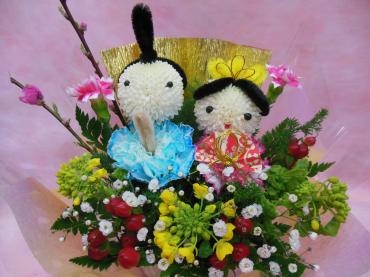 おひな様のお花｜「花の丘　カウベル」　（愛知県長久手市の花キューピット加盟店 花屋）のブログ