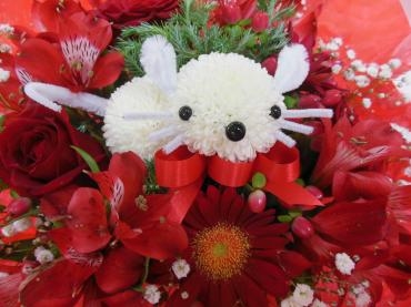 還暦祝いのねずみちゃん｜「花の丘　カウベル」　（愛知県長久手市の花キューピット加盟店 花屋）のブログ