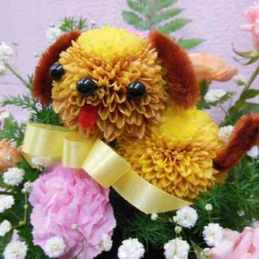 ぴんぽんわんこ(茶)